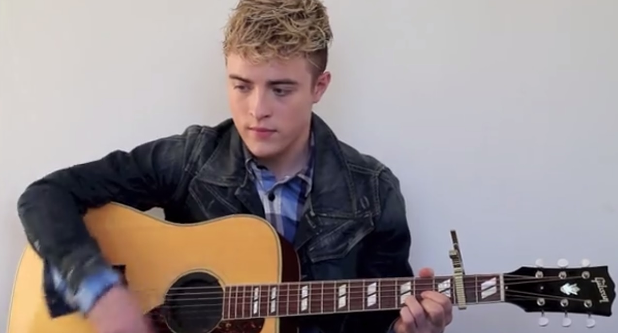 Video: John Grimes (Jedward) covers Hold On, We’re Going Home