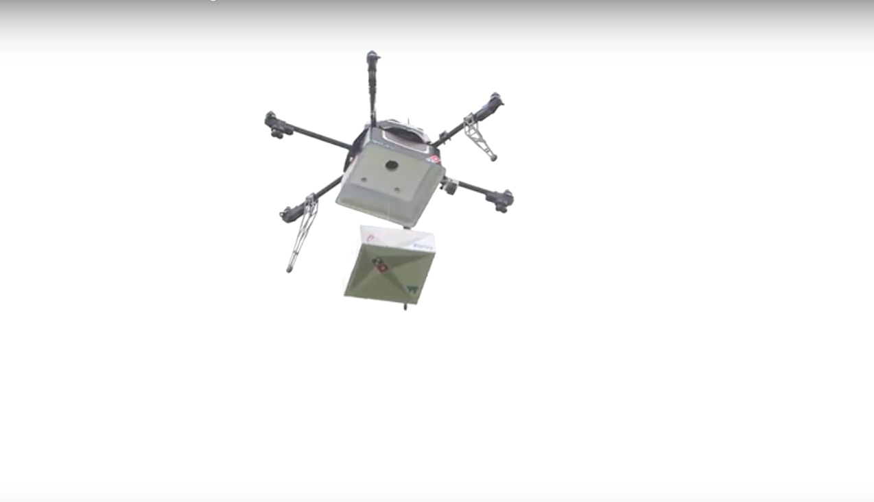 Dominos to deliver pizza via drones