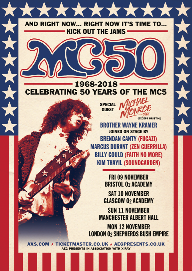 Faith No More’s Billy Gould added to MC50’s all-star tour lineup